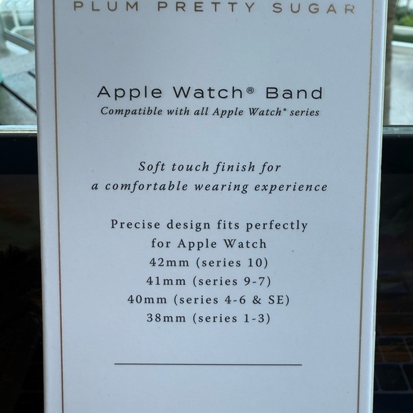 Apple Watch with Blue Floral Band - Picture 4 of 5